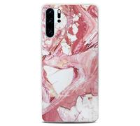 ONEFLOW Sense Case, Compatible with Huawei P30 Pro/P30 Pro New Ed Pro Max, Marble Effect Case, Camera and Screen Protector, Glitter Silicone Phone Case, Pleasure