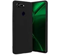OneFlow SlimSHIELD PRO Silicone Mobile Phone Sleeve compatible with Huawei Honor View 20 | Mobile Phone Sleeve Thin - Accessories Bumper Case, Black