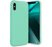 OneFlow SlimSHIELD PRO Silicone Mobile Phone Sleeve compatible with iPhone X/iPhone XS | Mobile Phone Sleeve Thin - Accessories Bumper Case, Mint