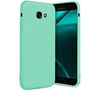 OneFlow SlimSHIELD PRO Silicone Mobile Phone Sleeve compatible with Samsung Galaxy A5 (2017) | Mobile Phone Sleeve Thin - Accessories Bumper Case, Mint