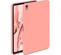 ONEFLOW Soft Case for Apple iPad Mini (6th Generation - 2021) Silicone Case with Camera Protection, Silicone Case with Screen Protector, Back Cover Tablet Protective Case, Soft Tablet Case, Pink
