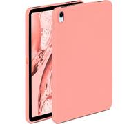 ONEFLOW Soft Case for iPad 10/11 (2022/2025) Silicone Case with Camera Protection, Silicone Case with Screen Protection, Back Cover Tablet Protective Case, Soft Tablet Case, Pink