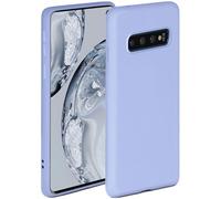 OneFlow Soft Silicone Protective Case with Raised Edges for Screen Protection, Dual Layer Soft Protective Cover - Matte Light Blue