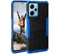 ONEFLOW Tank Case Compatible with Xiaomi Redmi Note 12 Pro 5G - Outdoor Shockproof Mobile Phone Case with Stand, Camera and Screen Protection, Mobile Phone Hard Case Armoured Case, Horizon - Blue
