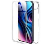 ONEFLOW Touch Case for iPhone Air Case 360 Degree Full Protection on Both Sides, Mobile Phone Case with Screen Protector, TPU Protective Case, Transparent Front and Back Shockproof, Clear