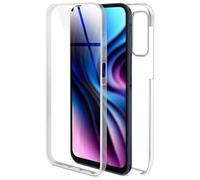 ONEFLOW Touch Case for Samsung Galaxy A15 (4G/5G) Case Shockproof on Both Sides Protective Case Front and Back 360 Degree Full Protection Mobile Phone Case Transparent with Screen Protector - Clear
