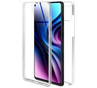 OneFlow Touch Case for Samsung Galaxy Note10 Lite Shockproof Both Sides, Front and Back Cover, 360-Degree Full Protection, Transparent Case with Screen Protector, Ultra-Clear
