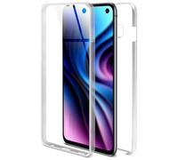 OneFlow Touch Case for Samsung Galaxy S10e Shockproof Both Sides, Front and Back Cover, 360-Degree Full Protection, Transparent Case with Screen Protector, Ultra-Clear