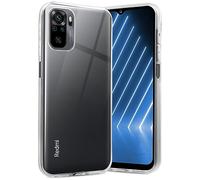 ONEFLOW Ultra Clear Case Compatible with Xiaomi Redmi Note 10/Note 10S Transparent Mobile Phone Case Made of Soft Silicone, Extremely Shockproof and Flexible, TPU Protective Case Transparent - Clear
