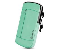 ONEFLOW Urban Sling for Samsung Galaxy A25 5G Mobile Phone Case for Hanging, Mobile Phone Belt Bag and Bracelet Combined, Mobile Phone Shoulder Bag with Wallet for Men and Women, Mint