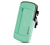 ONEFLOW Urban Sling for Samsung Galaxy A52 / A52s 5G Mobile Phone Case for Hanging, Mobile Phone Belt Bag and Bracelet Combined, Mobile Phone Shoulder Bag with Wallet for Men and Women, Mint