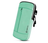 ONEFLOW Urban Sling for Samsung Galaxy A55 5G Mobile Phone Case for Hanging, Mobile Phone Belt Bag and Bracelet Combined, Mobile Phone Shoulder Bag with Wallet for Men and Women, Mint