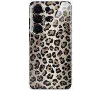 ONEFLOW Wild Cover for Samsung Galaxy S26 Ultra Case with Animal Print, Designer Case Mobile Phone Protective Case with Camera Protection, Animal Pattern Hard Case, Thin Mobile Phone Case, Golden