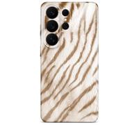 ONEFLOW Wild Cover for Samsung Galaxy S26 Ultra Case with Animal Print, Designer Case Mobile Phone Protective Case with Camera Protection, Animal Pattern Hard Case, Thin Mobile Phone Case, Caramel