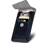 ONEFLOW Zeal Case for Fairphone 6, Mobile Phone Case for Insertion with Card Slot, Mobile Phone Belt Bag, PU Leather, 360 Degree Protection, Minimalist, Mobile Phone Case with Magnet, Blue