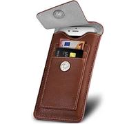 ONEFLOW Zeal Case for iPhone SE (2020/2022) Mobile Phone Case for Insertion with Card Slot, Mobile Phone Belt Bag, PU Leather, 360 Degree Protection Case, Minimalist, Mobile Phone Case with Magnet