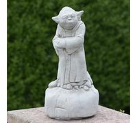 ONEFOLD - YODA GARDEN STATUE HAND CAST STONE GARDEN ORNAMENT STAR WARS