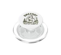 Onefoot Funny Amputee One-Legged Bigfoot Amputee PopSockets PopGrip for MagSafe
