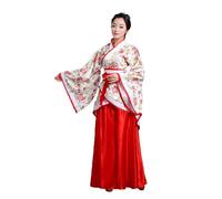 oneforus Hanfu National Chinese Dance Costume Ancient Cosplay Traditional Chinese Clothing for Women Hanfu Clothes Lady Stage Dress