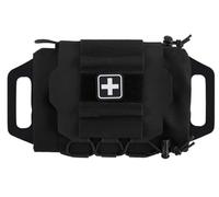 oneforus Soft Tactical Pouch Fast First Aid Belt Survival Pouch Two-Part System Roll Medicine Holder Hypalon Handle Bag