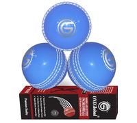 ONEGlobal Incrediball Soft Practice Cricket Ball | Outdoor & Indoor Rubber Cricket Ball With Core & Stitched Seam | For Practice, Honing Skills & Family Fun (3-Dark Blue)