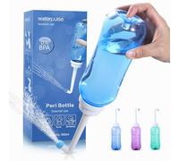 Onegreen Portable Bidet for Postpartum Care-500ml Green Travel Bidet Portable Bidet for Toilet UK, Upside Squirt Portable Bidet Squeezable Hygiene Wash for Perineal and Pregnancy (Blue)