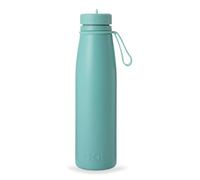 onegreenbottle EVOLUTION Stainless Steel Bottle, Triple-Walled Isothermal Insulated Water Bottle - Leakproof Bottle for Hot and Cold Drinks (Aqua)