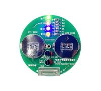 ONEHPDIY Desktop LED Rotary Gyro Kit Fun Flashing Lights Electronic Welding Project Beginner Experimental Welding Assembly