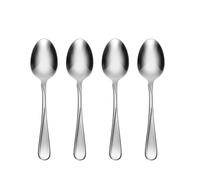 Oneida 2865004D Flight Everyday Flatware Dinner Spoons, Set of 4, 18/0 Stainless Steel, Silverware Set