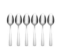 Oneida H084006E Aptitude, Teaspoons, Set of 6, Stainless Steel, Silver