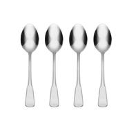 Oneida B750004E Colonial Boston Everyday Flatware Teaspoons, Set of 4, 18/0 Stainless Steel, Silverware Set