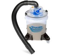 Oneida Dust Deputy Low-Pro Deluxe Lid Dust Separator Kit with Clear 5-Gallon Dust Collection Bucket, 3 ft Hose, 2.5 in Adapter, & Mounted Casters for Shop Wet Dry Vacuums - Made in USA