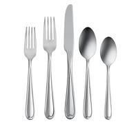 Oneida Dylan 42 Piece Everyday Flatware, Service for 8, 18/0 Stainless Steel, Silverware Set