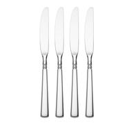 Oneida Easton Fine Flatware Dinner Knives, Set of 4, 18/10 Stainless Steel