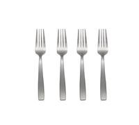 Oneida Everdine Everyday Flatware Dinner Forks, Set of 4, 18/0 Stainless Steel, Silverware Set