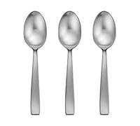 Oneida H157003A Everdine Everyday Flatware Serving Spoon, Set of 3, 18/0 Stainless Steel, Silverware Set, [Silver']