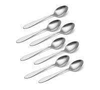 Oneida H014008D Taylor Everyday Flatware Teaspoons, Set of 8 18/0 Stainless Steel, Silverware Set