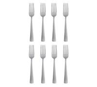 Oneida H083008C ZINC S/8 Dinner Forks (12) Flatware, Stainless Steel, Silver