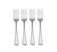 Oneida Satin Sand Dune Everyday Flatware Salad Forks, Set of 4
