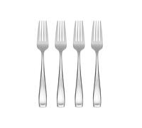 Oneida T711004G Moda Fine Flatware Salad Fork, Set of 4 18/10 Stainless Steel, Silverware Set