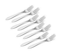 Oneida H014008C Taylor Everyday Flatware Dinner Forks, Set of 8, 18/0 Stainless Steel, Silverware Set