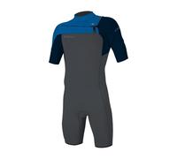 O'NEILL 2025 Junior Hammer 2mm Chest Zip Shorty Neoprene 5413 - Graphite/Abyss/Ocean