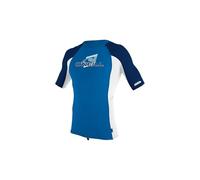 O'NEILL 2025 Kids Premium Skins Short Sleeve Lycra Vest 4173 - Ocean/White/Navy