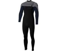 O'NEILL 2025 Men's Epic 4/3 mm Chest Zip Wetsuit 5647 - Black/Slate/Smoke