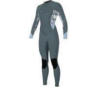 O'NEILL 2025 Women Bahia 3/2mm Back Zip Neoprene 5292 - Shade/Palmento Tropics/Fade Denim