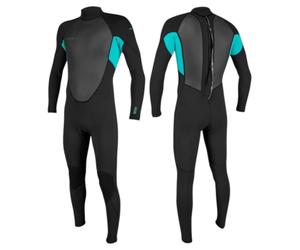 O'NEILL 2026 Junior Reactor-2 3/2mm Back Zip Wetsuit - Black/Slate
