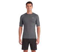 O'NEILL 2026 Mens Basic Skins Short Sleeve Rash Vest - Canal Blue