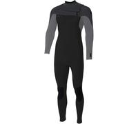 O'NEILL 2026 Mens Epic 4/3mm Chest Zip Wetsuit - Tempered Steel/Smoke/Graphite