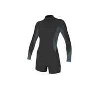 O'NEILL 2026 Womens Bahia 2/1mm Back Zip Long Sleeve Springsuit Wetsuit - Tempered Steel/Shaded Island Sky/Shade