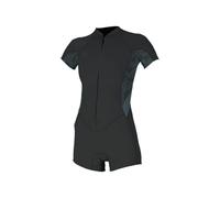 O'NEILL 2026 Womens Bahia 2/1mm Front Zip Springsuit Wetsuit - Tempered Steel/Shaded Island Sky/Shade